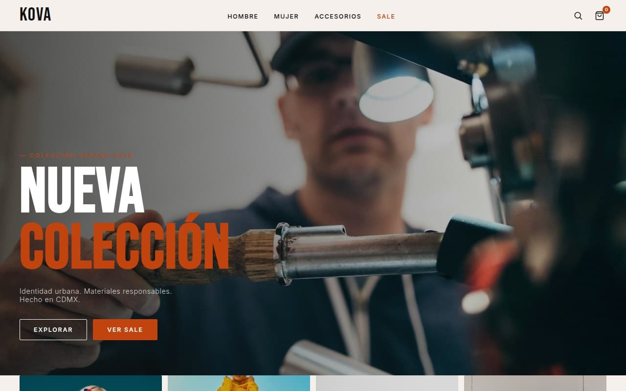 KOVA Store preview